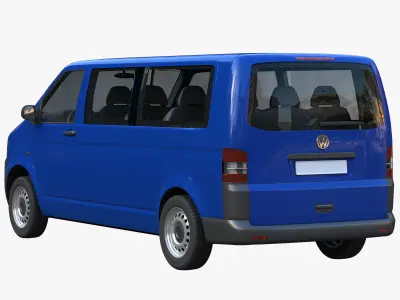 Volkswagen Transporter T5 3D model