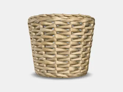 FRIDFULL Plant pot Low-poly 3D model