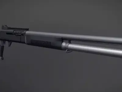 Benelli M4 Super 90 3D model