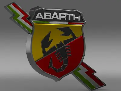 Abart L Logo 3D model