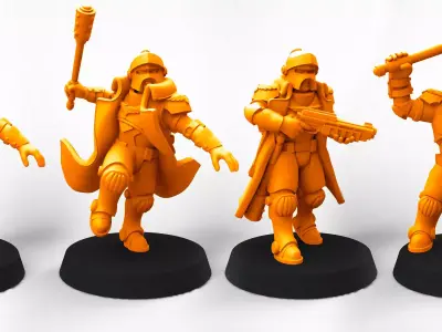Law Knights bundle 1 3D print model