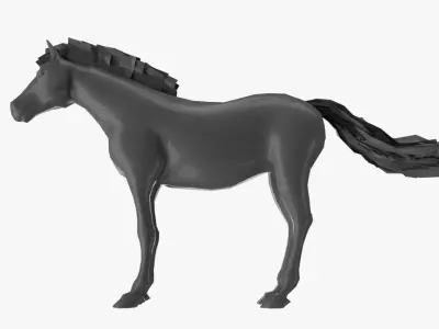 Horse Free 3D model