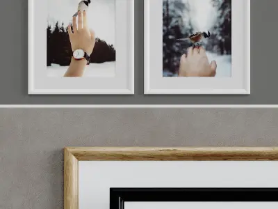 Paintings  poster 3 model  3D model