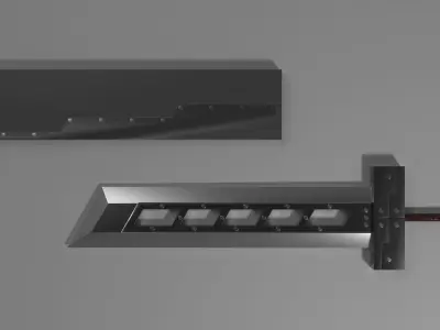 Final Fantasy Buster Sword Free 3D model