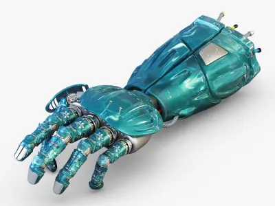 Robot hand v 1 3D model