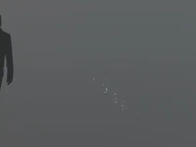 FeatherShoot03 30 Low-poly 3D model