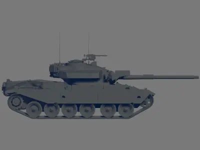Stridsvagn 105 3D model