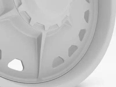 American Racing Stella Wheel 3D model