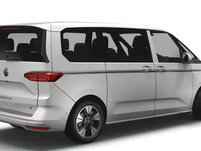 Volkswagen T7 Multivan TDI 2023 3D model