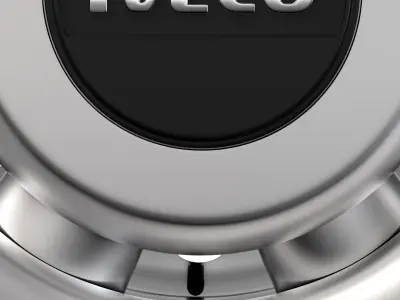 Iveco Daily Minibus rear wheel 2017 3D model