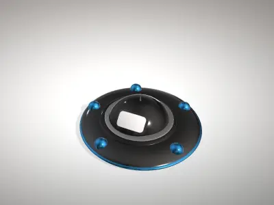 space ship  3D model