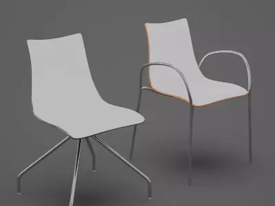 Tenarchstudio Zebra Bicolore Render ready  Free 3D model