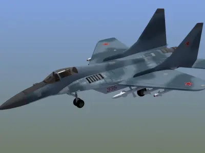 Mig29K Fulcrum 3D model