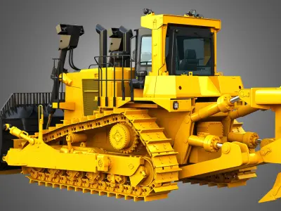 D10T2 - Dozer 3D model