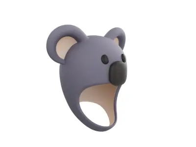 Prop065 Koala Hat 3D model