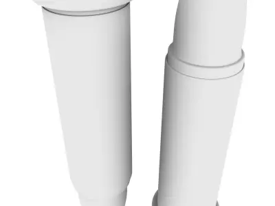 38 Special Cartridge 3D model