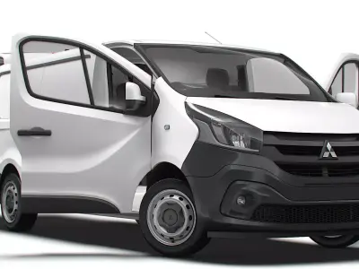 Mitsubishi Express L2H1 Tailgate HQInterior 2022 3D model