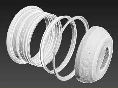 euro wheel Free 3D model