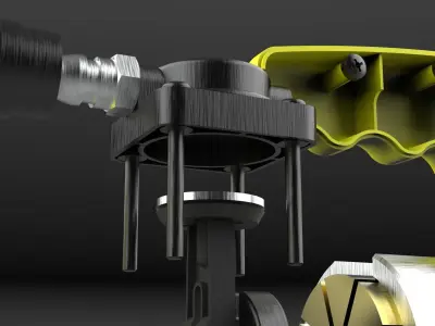 Mini Compressor 3D model