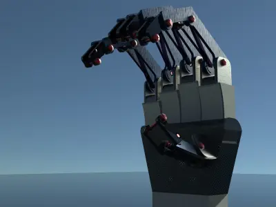 Robotic Hand 3D model