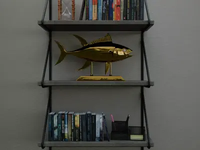 Fishing Trophy Free 3D print model