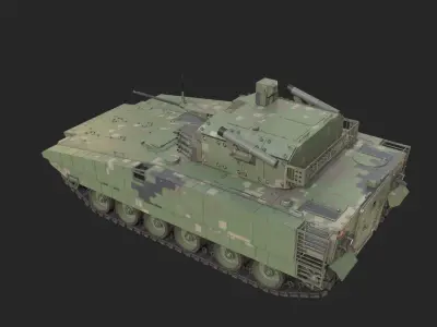 4 coatings of NORINCO GROUP VN17 Infantry fighting vehicle IFV Low-poly 3D model