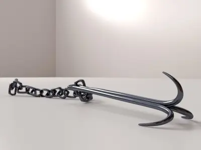 Grappling Hook 3D model