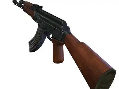  Gun AK 47 3D model