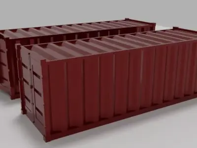 Shipping Container model 3D print model
