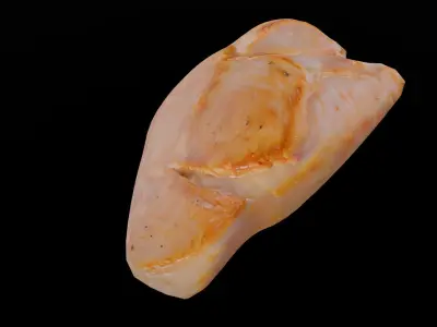 Chicken 3D Model Low-poly 3D model