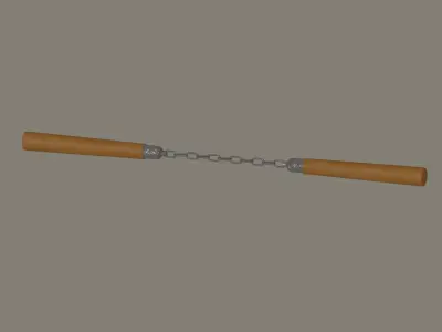 Nunchucks 3D model