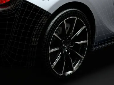 Scion FR-S RC 86 2020 wheel 3D model