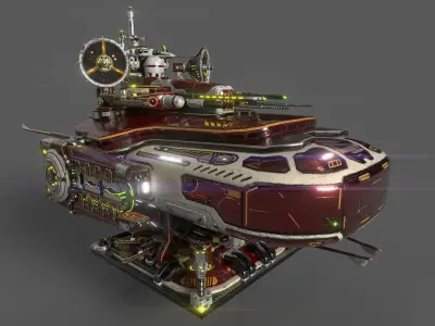 Imperial Large Command Module 3D model