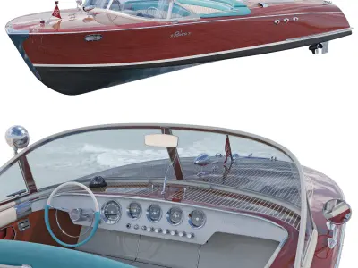 Boat Riva Ariston Marietta 3D model