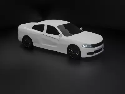 dodge charger Free 3D model