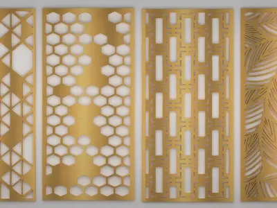 Modern Interior Partition Free 3D model