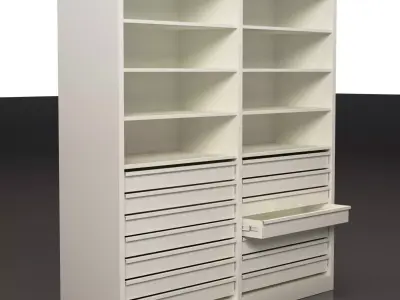 steel cabinet Free 3D print model