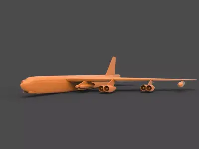 B-52 Stratofortress 3D print model