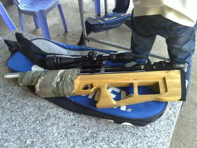 PCP airgun Free 3D model