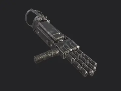 Berserk - IronArm - Asset Fan Model Art Free low-poly 3D model