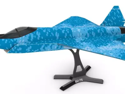 Su-75 Checkmate 3D print model