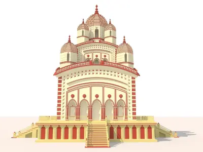 kali Temple 3D model