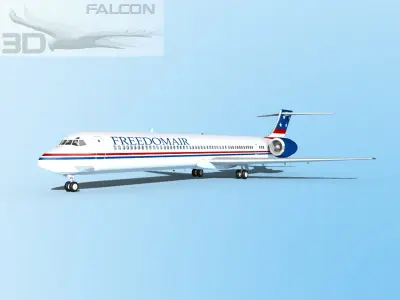 Falcon3D MD-80 Freedomair 3D model