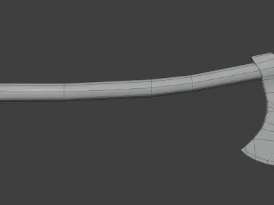 Medieval Axes and Blunt Weapons 3D Model Collection