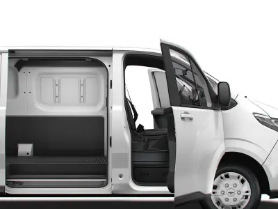 Chevrolet Express Max L2H1 HQ Interior 2025 3D model