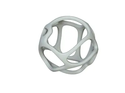 SciFi Cube Object No 33582 Low Poly Shape Texture