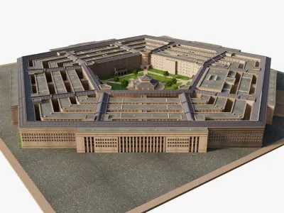 Pentagon USA 3D model