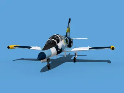 Aero Vodochody L-39C Albatross V04 3D model