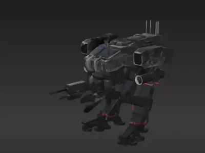Mecha by Tripo Free 3D model