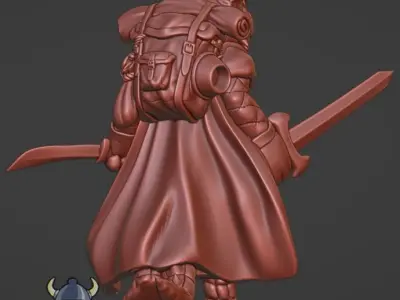 Lizard Ranger 3D print model